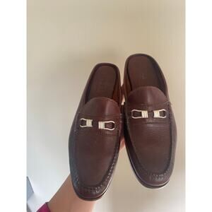 Cole Haan Country Brown Leather Slip On Loafers Flats Backless Size 8